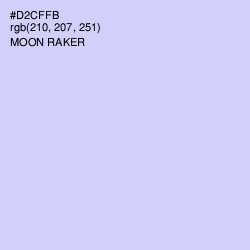 #D2CFFB - Moon Raker Color Image